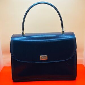 BALLY Black Leather Handbag with dustbag